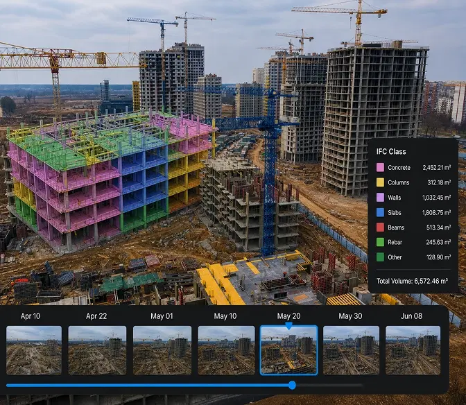 As-built 3D BIM Model